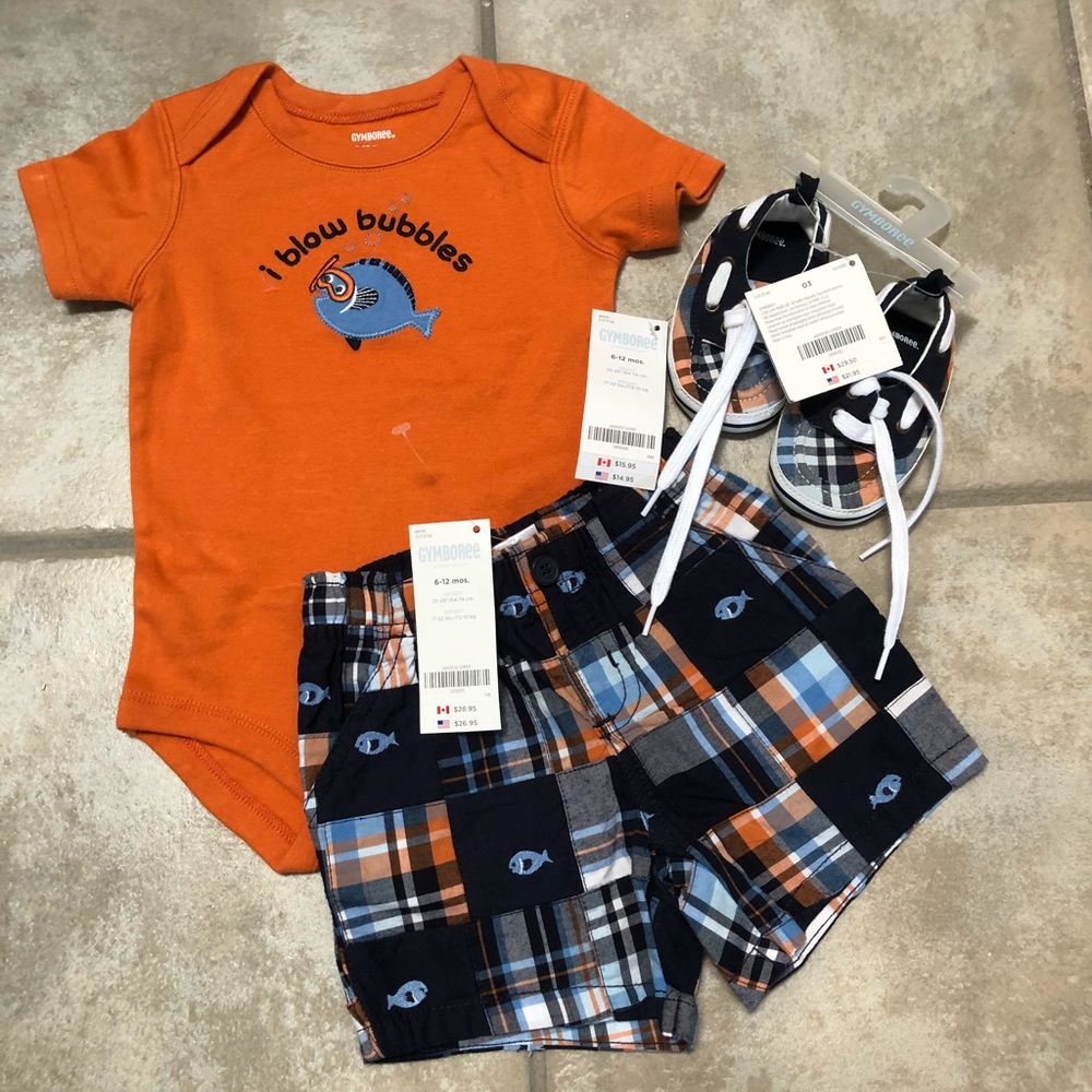 Gymboree baby boy Set - 0-3 months